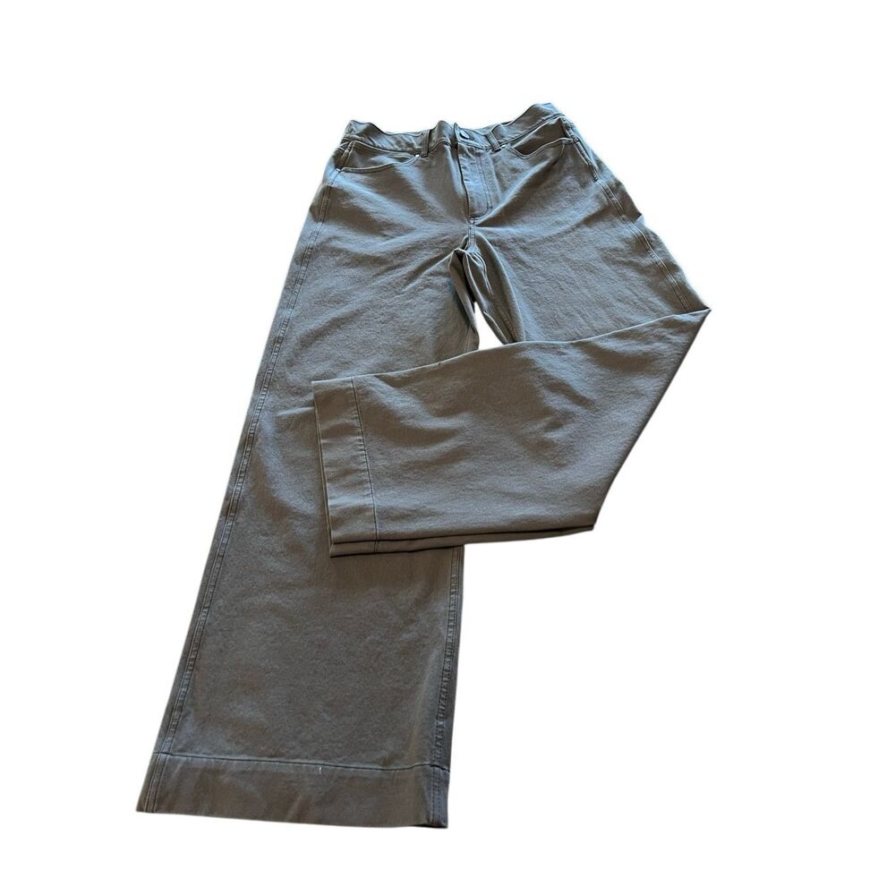 MM. La Fleur Women's High Rise Stretch Straight Leg Jeans Gray Size 8
